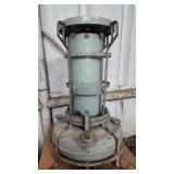 vintage Aladdin kerosene heater enamel finish