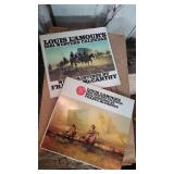vintage Louis Lamour calendars 1981 1982