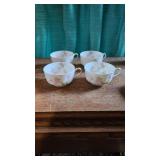 haviland limoges tea cups set of 4 Schneider 31a