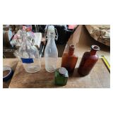 bottles some antique medicine jars grand old