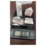 GENUINE high sheen polished Flower agate 201.5g