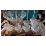 vintage punch bowl set with 20 cups the punch