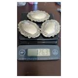 126.2 grams sterling silver conchos from the