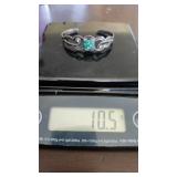 Antique native American sterling silver and