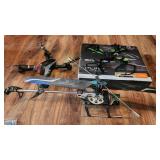 drone and helicopter lot as pictured