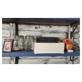 what was left on the shelf ;-) a couple old jars