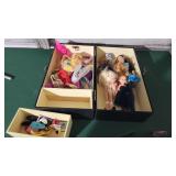 Lasting impressions doll case with some older s