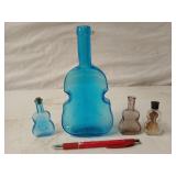 Glass viola collection 3" - 8" tall