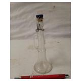Cute glass bottle 6.5" tall