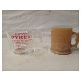 Pyrex one cup measuring cup, Whataburger nickel