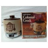 West bend colonial crock 2 quart slow cooker in