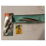 4 asst treble hook lures