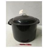 Enamelware canning pot