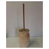 Butter churn with dasher 30"