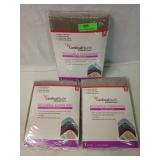 3 reusable waterproof chair pads, new