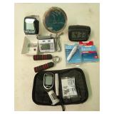 Blood pressure cuffs, blood glucose monitor &