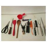 Asst kitchen utensils