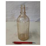Cool glass jar 9.25" tall