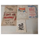 Asst Palestine, Texas advertising from decades