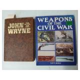 John Wayne the actor, the man book; Weapons of