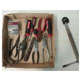 Asst tools, washers