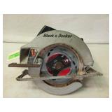 Black & Decker 7.25" circular saw, works