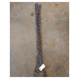 18 ft 1/4" chain with two hooks