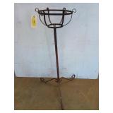 Metal plant stand 34" tall
