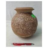 Handmade pottery planter 8 x 8.5