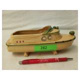 Ship planter 3.5 x 9.5 x 3.5