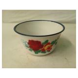 Enameled bowl 4 x 7.5