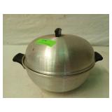 Aluminum bun warmer, made in Italy