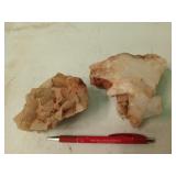 2 pcs of quarts 5x5 & 4.5x3