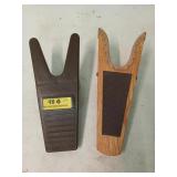 Wood & plastic boot jacks