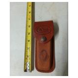 Case XX USA 6266 knife in leather sheath