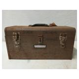 Craftsman metal toolbox w/ asst tools 18"