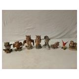 Asst figurines 3.5" - 7" tall