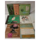 Box of 40+ asst vinyl albums