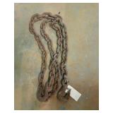 8 ft 3/8" & 7/16" chain w/ 2 hooks
