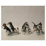 The Franklin mint penguin collection, 1 wing broke