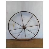 31" iron wheel