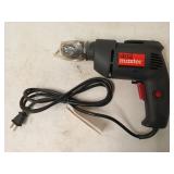 Electric drill master 3/8" drill, new