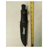 Jeep knife in sheath