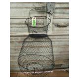 Collapsible floating fish basket, new