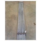 Wooden walk board 12" wide, 8 ft, expands to 13