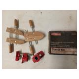 2 ct 6" Cummins glue clamps, 2 ct 3/4" pipe