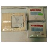 New queen size sheet set, two full flat sheets