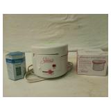 Suddenly Smooth warmer, metal insert pot, wax