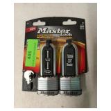 2 new Master locks w/ keys