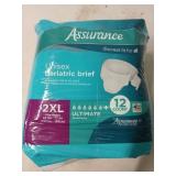 New pack of unisex bariatric briefs size 2XL